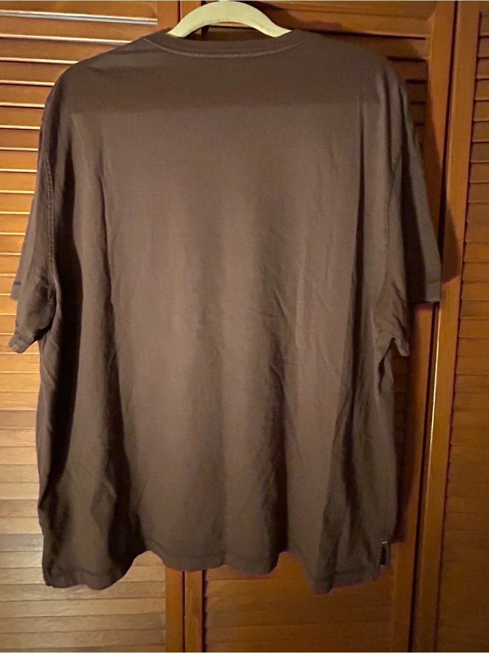 Banana Republic Men's Chocolate Brown Pocket Tee
